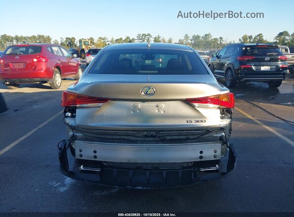 JTHBA1D25J5068594 2018 LEXUS IS 300 Silver 