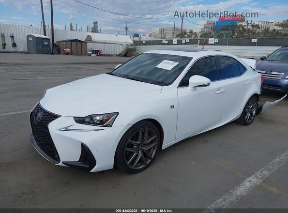 JTHBA1D26J5065333 2018 LEXUS IS 300 Белый Передняя левая четверть