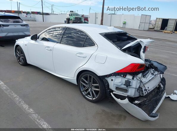 JTHBA1D26J5065333 2018 LEXUS IS 300 Белый Задняя левая четверть