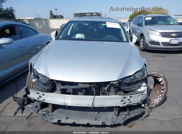 JTHBA1D28H5060533 2017 LEXUS IS 200T Silver უკანა სალონის ხედი
