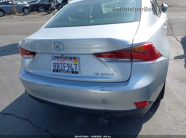 JTHBA1D28H5060533 2017 LEXUS IS 200T Silver 