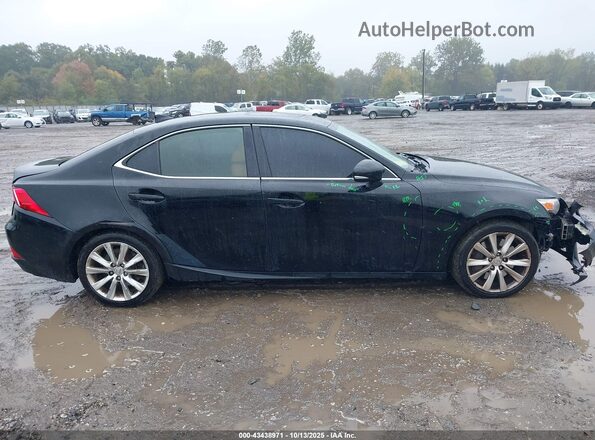 JTHBA1D29G5011369 2016 LEXUS IS 200T Черный Вид задней части салона