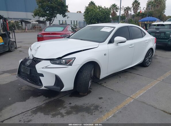 JTHBA1D29H5058662 2017 LEXUS IS 200T White Vista tres cuartos delantera izquierda