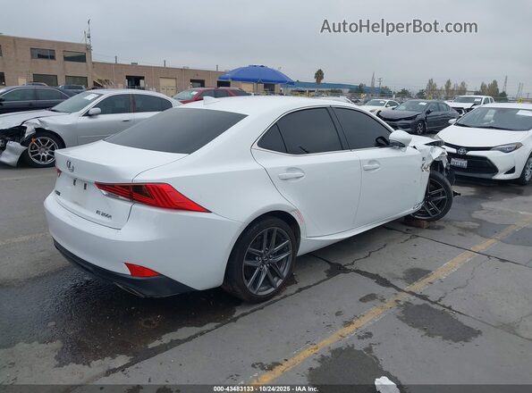 JTHBA1D29H5058662 2017 LEXUS IS 200T White Trasero derecho