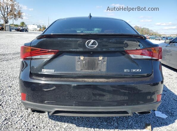 JTHBA1D29J5065469 2018 LEXUS IS Black Vista trasera