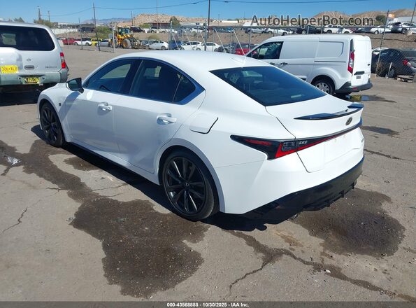 JTHBA1D29S5134758 2025 LEXUS IS 300 White Հետևի ձախ