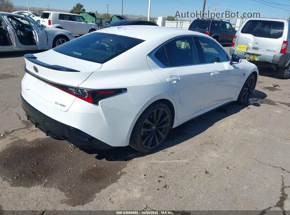 JTHBA1D29S5134758 2025 LEXUS IS 300 White Հետևի աջ