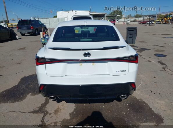 JTHBA1D29S5134758 2025 LEXUS IS 300 White 