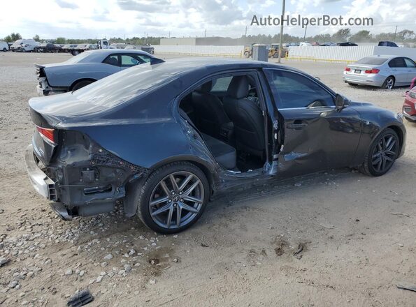JTHBA1D2XH5045905 2017 LEXUS IS Charcoal Задня права чверть