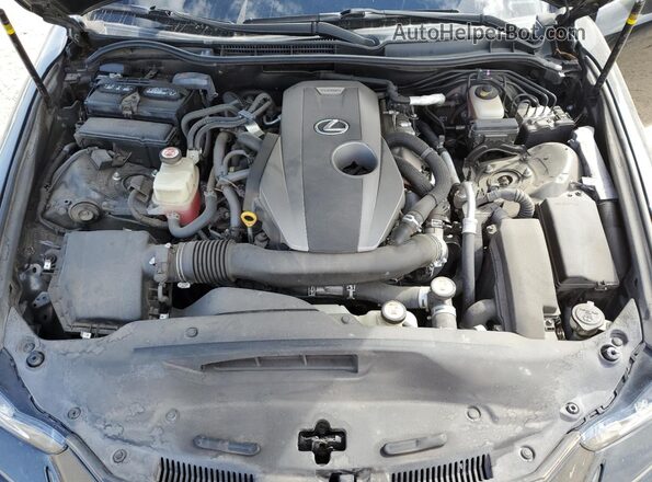 JTHBA1D2XH5045905 2017 LEXUS IS Charcoal Вид задньої частини салону