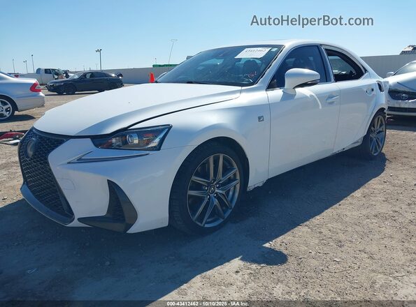 JTHBA1D2XJ5068008 2018 LEXUS IS 300 White Առջևի ձախ երեք քառորդ տեսարան