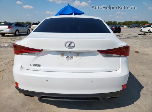 JTHBA1D2XK5097526 2019 LEXUS IS White Rear view