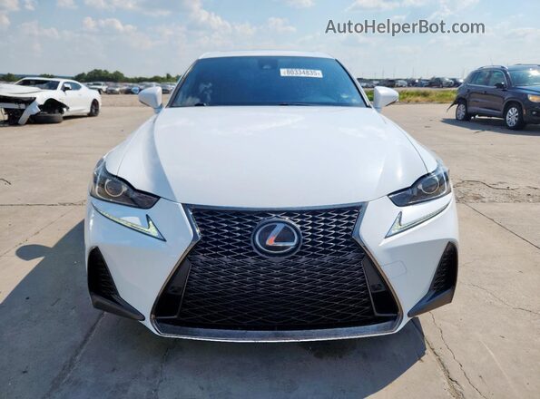 JTHBA1D2XK5097526 2019 LEXUS IS White Front view