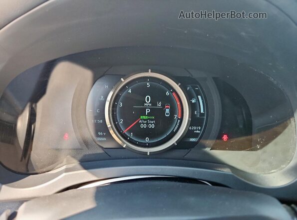 JTHBA1D2XK5097526 2019 LEXUS IS White Instrument cluster view