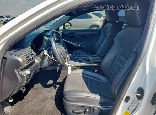 JTHBA1D2XK5097526 2019 LEXUS IS White Front interior view