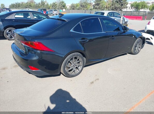 JTHBE1D2XH5031409 2017 LEXUS IS 350 Black უკანა მარჯვენა