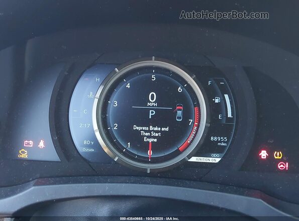 JTHBE1D2XH5031409 2017 LEXUS IS 350 Black უკანა სავარძლების ხედი