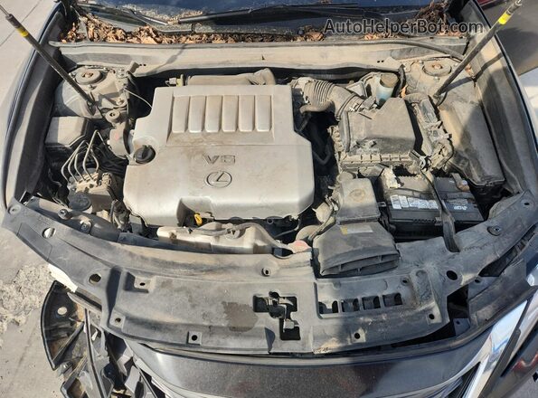 JTHBK1GG1G2236536 2016 LEXUS ES350 Black Vista del compartimento del motor