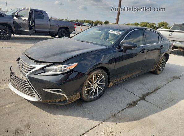 JTHBK1GG1G2236536 2016 LEXUS ES350 Black Trasero izquierdo