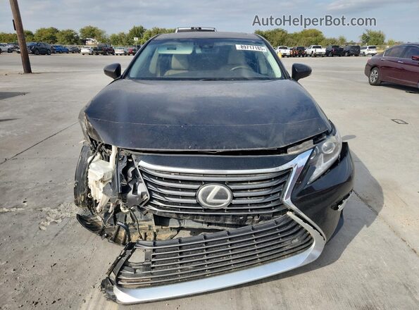 JTHBK1GG1G2236536 2016 LEXUS ES350 Black Vista trasera