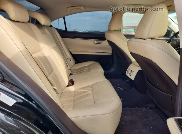 JTHBK1GG1G2236536 2016 LEXUS ES350 Black Vista interior trasera