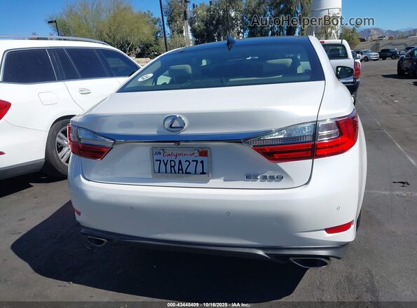 JTHBK1GG8H2256123 2017 LEXUS ES 350 White 
