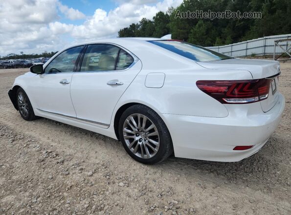 JTHBL5EFXH5144081 2017 LEXUS LS White Trasero izquierdo