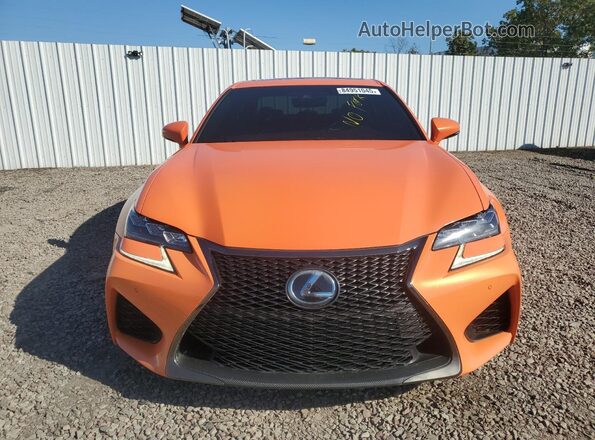 JTHBP1BL8GA001403 2016 LEXUS GS-F Orange Vista frontal