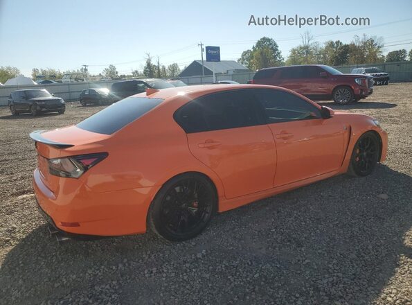 JTHBP1BL8GA001403 2016 LEXUS GS-F Orange Trasero derecho