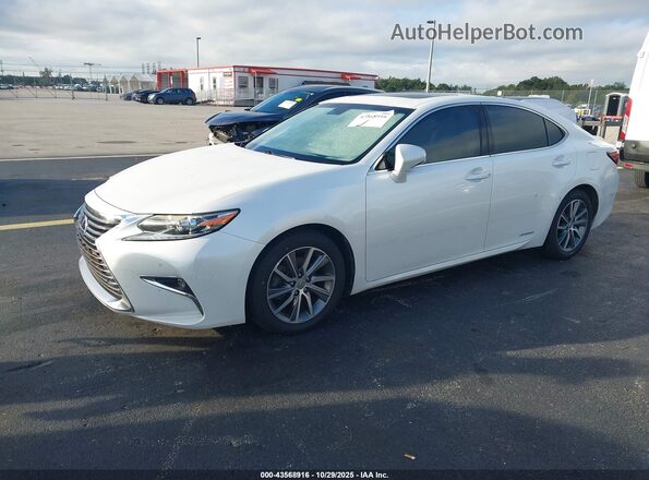 JTHBW1GG2G2114532 2016 LEXUS ES 300H White Передня ліва чверть