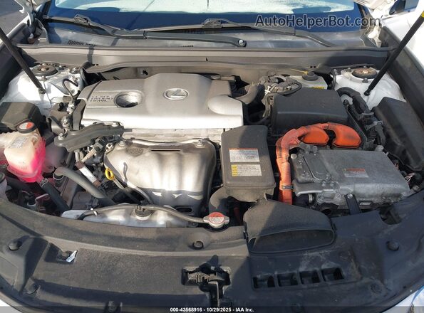 JTHBW1GG2G2114532 2016 LEXUS ES 300H White Вид ззаду