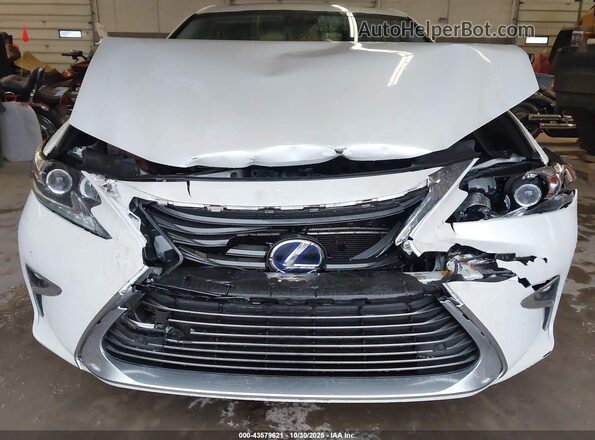 JTHBW1GG3G2109257 2016 LEXUS ES 300H White Вид спереду