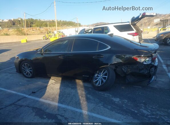 JTHBW1GG5G2111432 2016 LEXUS ES 300H Черный Вид щитка приборов