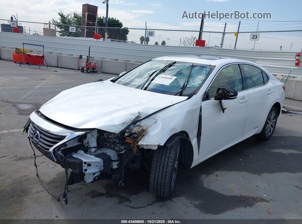 JTHBW1GG6G2106238 2016 LEXUS ES 300H Белый Вид спереди