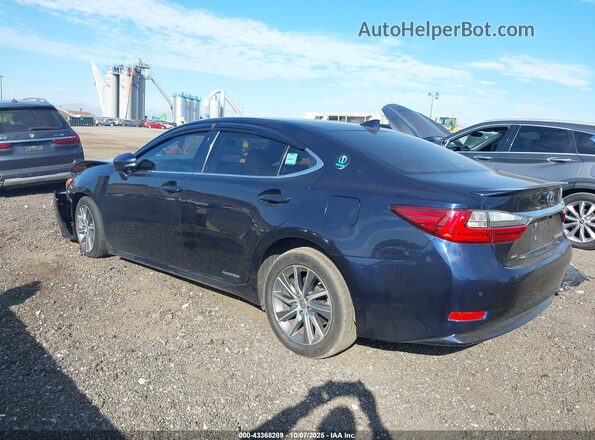 JTHBW1GG8J2188237 2018 LEXUS ES 300H Blue Trasero izquierdo