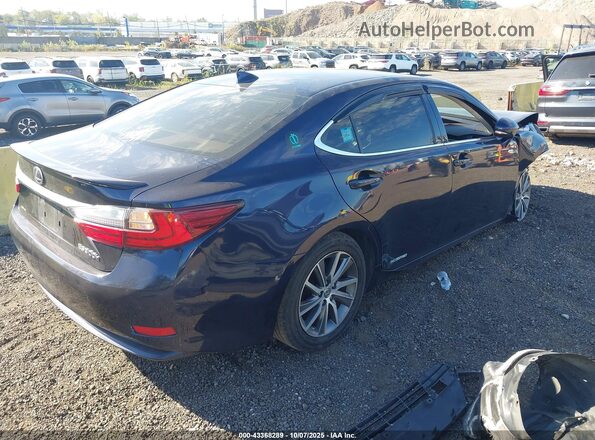 JTHBW1GG8J2188237 2018 LEXUS ES 300H Blue Trasero derecho