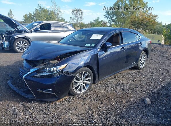 JTHBW1GG8J2188237 2018 LEXUS ES 300H Blue Vista tres cuartos delantera izquierda