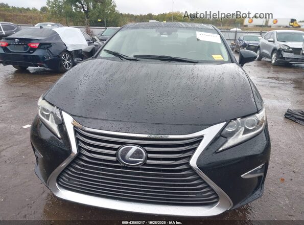 JTHBW1GG9G2106072 2016 LEXUS ES 300H Black ხელსაწყოთა პანელის ხედი