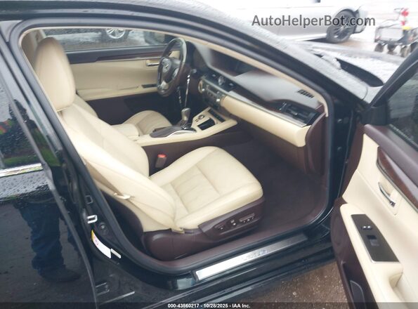 JTHBW1GG9G2106072 2016 LEXUS ES 300H Black წინა სალონის ხედი