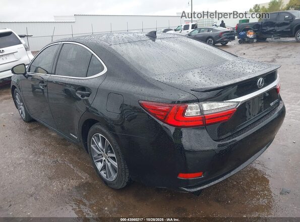 JTHBW1GG9G2106072 2016 LEXUS ES 300H Black უკანა მარცხენა