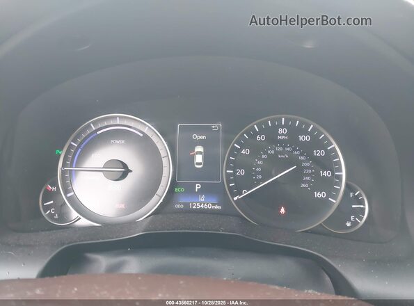 JTHBW1GG9G2106072 2016 LEXUS ES 300H Black უკანა სავარძლების ხედი