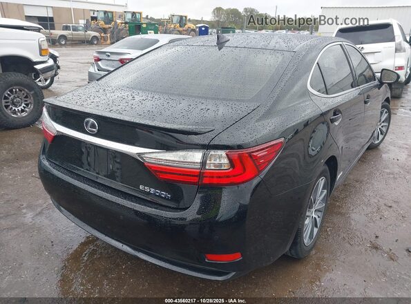 JTHBW1GG9G2106072 2016 LEXUS ES 300H Black უკანა მარჯვენა