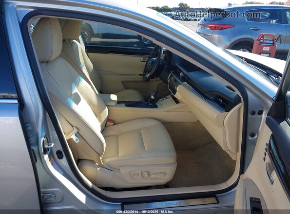 JTHBW1GG9G2118920 2016 LEXUS ES 300H Серебряный Вид салона спереди