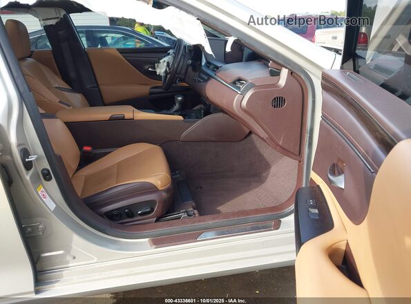 JTHBZ1B18K2002546 2019 LEXUS ES 350 Tan Widok wnętrza z przodu