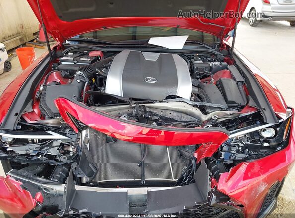 JTHBZ1B25R5073141 2024 LEXUS IS 350 Красный Вид сзади