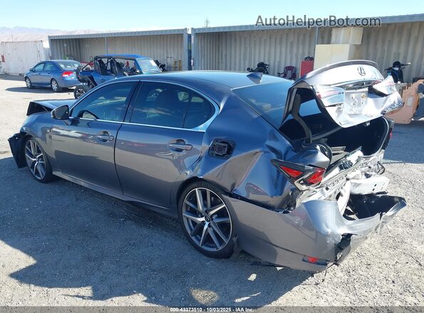 JTHBZ1BL0GA003222 2016 LEXUS GS 350 Gray Задня ліва чверть