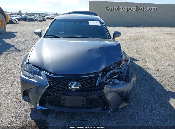 JTHBZ1BL0GA003222 2016 LEXUS GS 350 Gray Вид щитка приладів