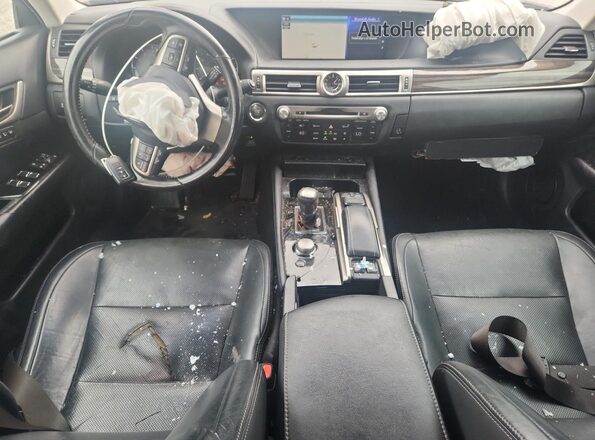 JTHBZ1BL2GA005361 2016 LEXUS GS Black Widok deski rozdzielczej