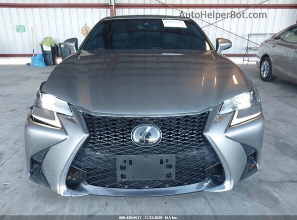 JTHBZ1BL6JA015754 2018 LEXUS GS 350 Silver უკანა სალონის ხედი