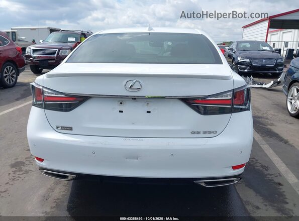 JTHBZ1BL8KA018222 2019 LEXUS GS 350 White 